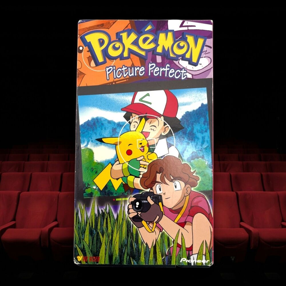 Pokemon: Picture Perfect (VHS, 2000) Nintendo Pioneer Viz Video